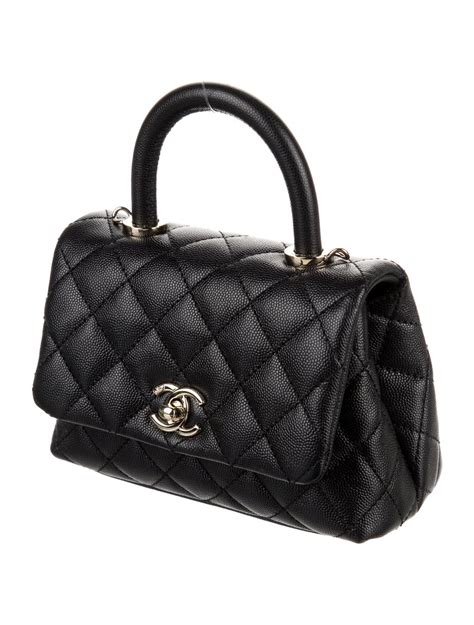 chanel 20cm mini coco|Chanel mini coco handle price.